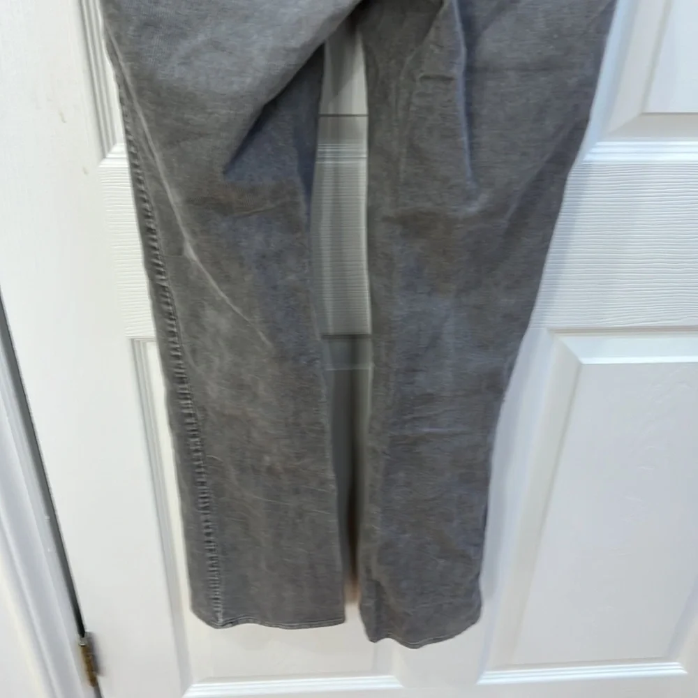 J. Crew Gray Corduroy Skinny Jeans, Size 0R